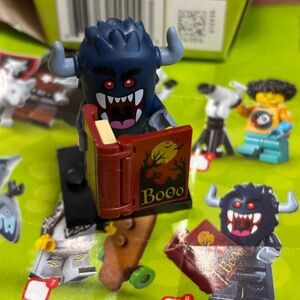 "Bogeyman" LEGO Series 27 with Stand, Accessories, Pamphlet and Box.